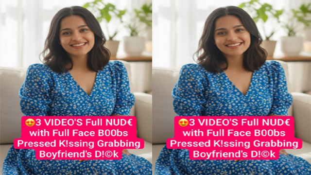 Desi GF Latest Most Exclusive Viral Boobs Pressed Kissing Grabbing Boyfriend’s Dick