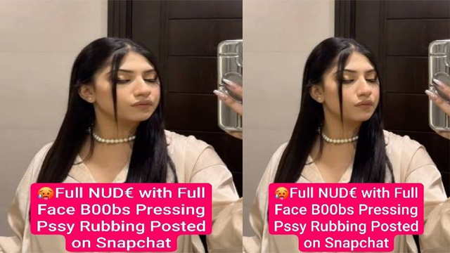 Malaika Beautiful Model Full Nude – Full Face Boobs Pressing Video