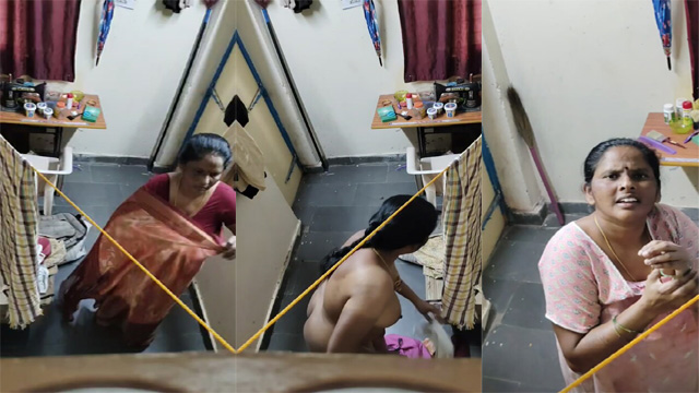 Indian Mom Caught Son Secretly – Capturing Of Dress Change