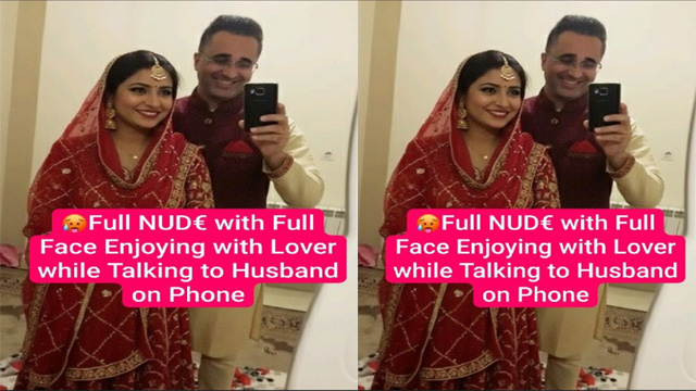 Talking to Husband on Phone – Horny Wife Oyo Receptionist Massage – Enjoying with Two Friends