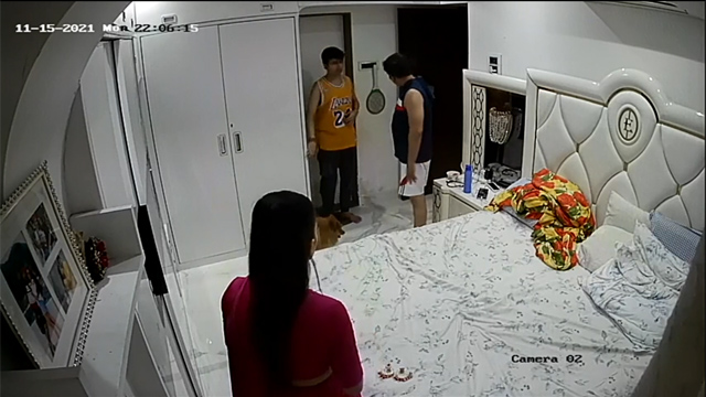 Hot Couple Strip Trail Dresses Hidden CCTV Cam Video P2 Watch