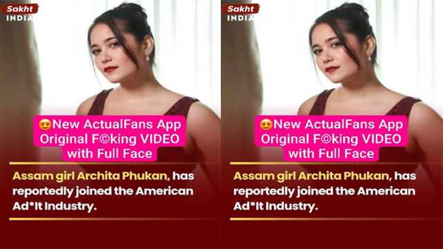 Archita Phukan New Original ActualFans App Exclusive & Ass Spread Fucking Video