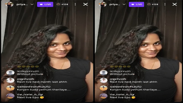 Kanmani Insta Exclusive Nude Live Chat