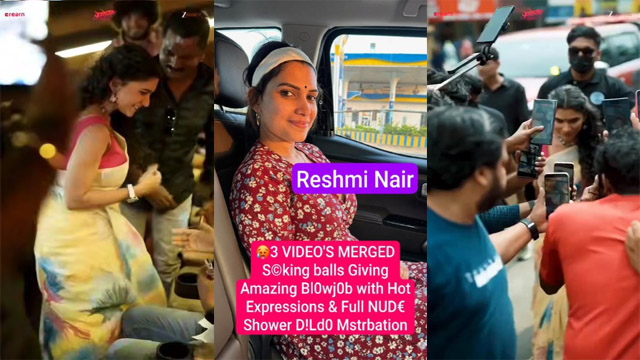 Resmi R Nair Sucking Balls – Giving Blowjob With Hot Expressions Clip