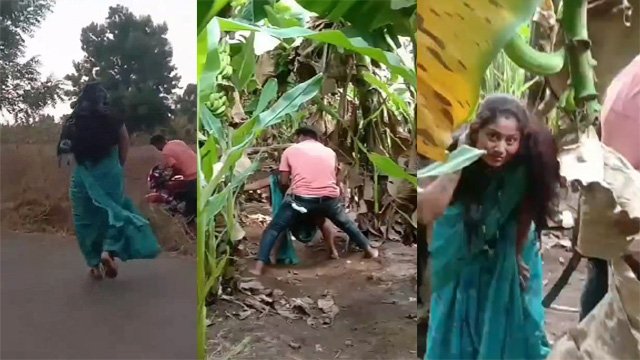 Mature Bhabi Affair Fucking – Banana Garden Outdoor