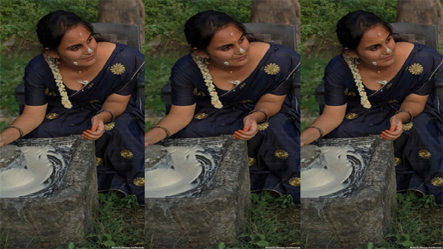 Tamil Twitter Star Ranjini Back Shot