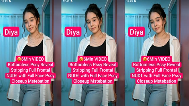Diya Insta Model Frontal Nude Pssy Closeup Mstrbation Free Video