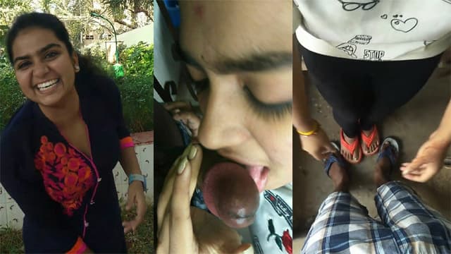 Indian Priya Babe – Stairs Dick Suck MMS