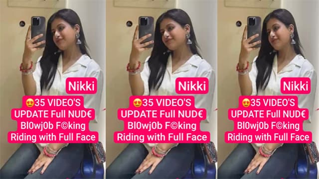 Horny Niharika Nikki Most Hard Blowjob Riding Full Face